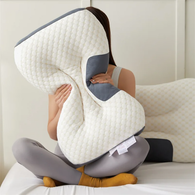 Travesseiro Ortopédico SleepWell™ - Melhore seu sono!