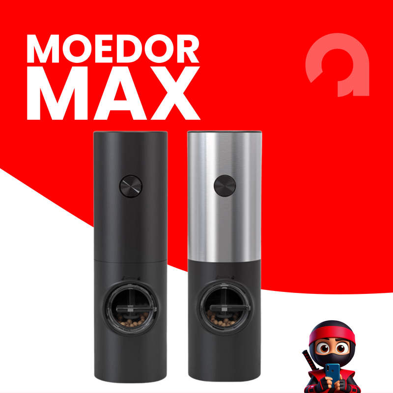 MoedorMax™ - Moedor de Alimentos Elétrico