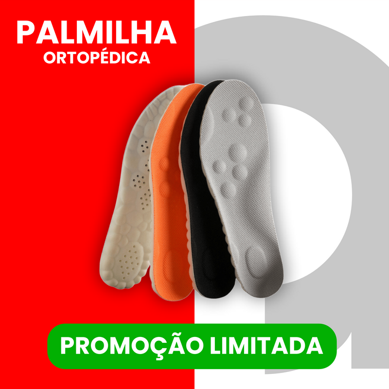 Palmilha ComfortStep™ - Alivie a dor nos pés