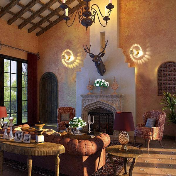 Luzes Decorativas de Parede em Espiral™