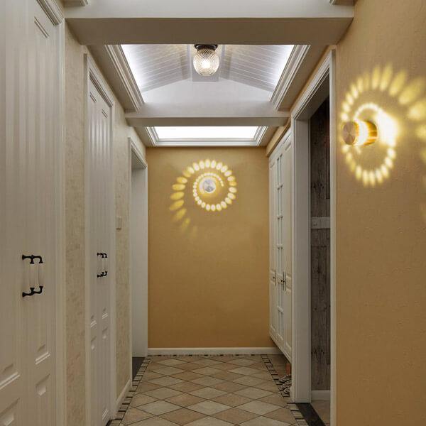 Luzes Decorativas de Parede em Espiral™